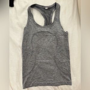 lululemon swiftly tech tank top grey